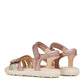 Geox J458ZD HAITI SANDAL - OLD ROSE/GOLD