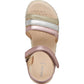 Geox J458ZD HAITI SANDAL - OLD ROSE/GOLD
