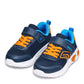 Geox J45DZC Assister- Royal/Orange; Navy/Red; Royal/Lime & Navy/Orange