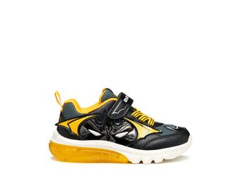 Geox J56LBC J Ciberdron Black/Yellow