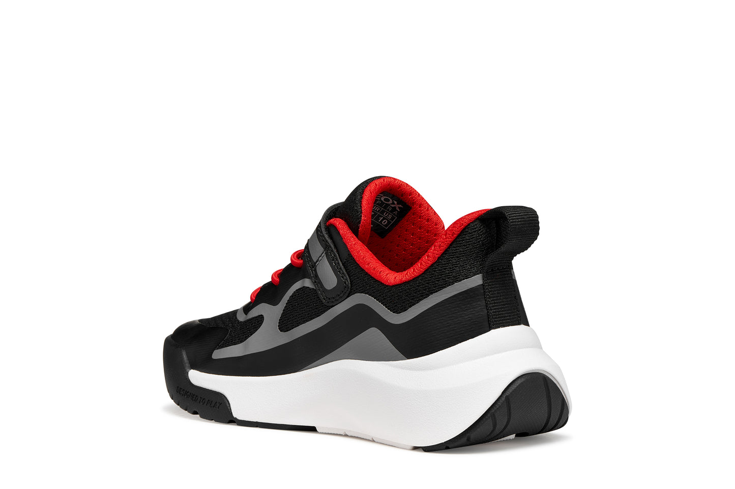 GEOX J65P7FJ PRO RANN BOY -Black/Red