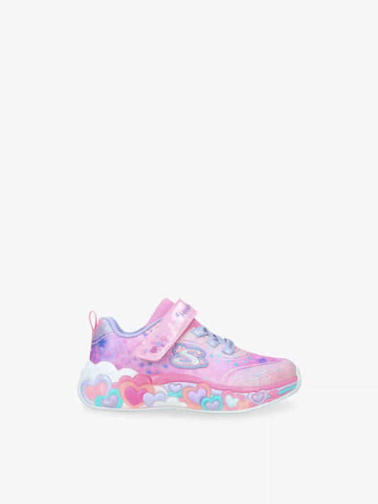 Skechers 303261L PKMT Infinite Heart Lights Trainers