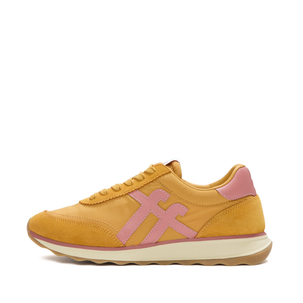 Fitflop RETRO-Q Fabric/Suede Trainers