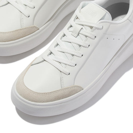 Fitflop RTG Leather Sneakers Urban White