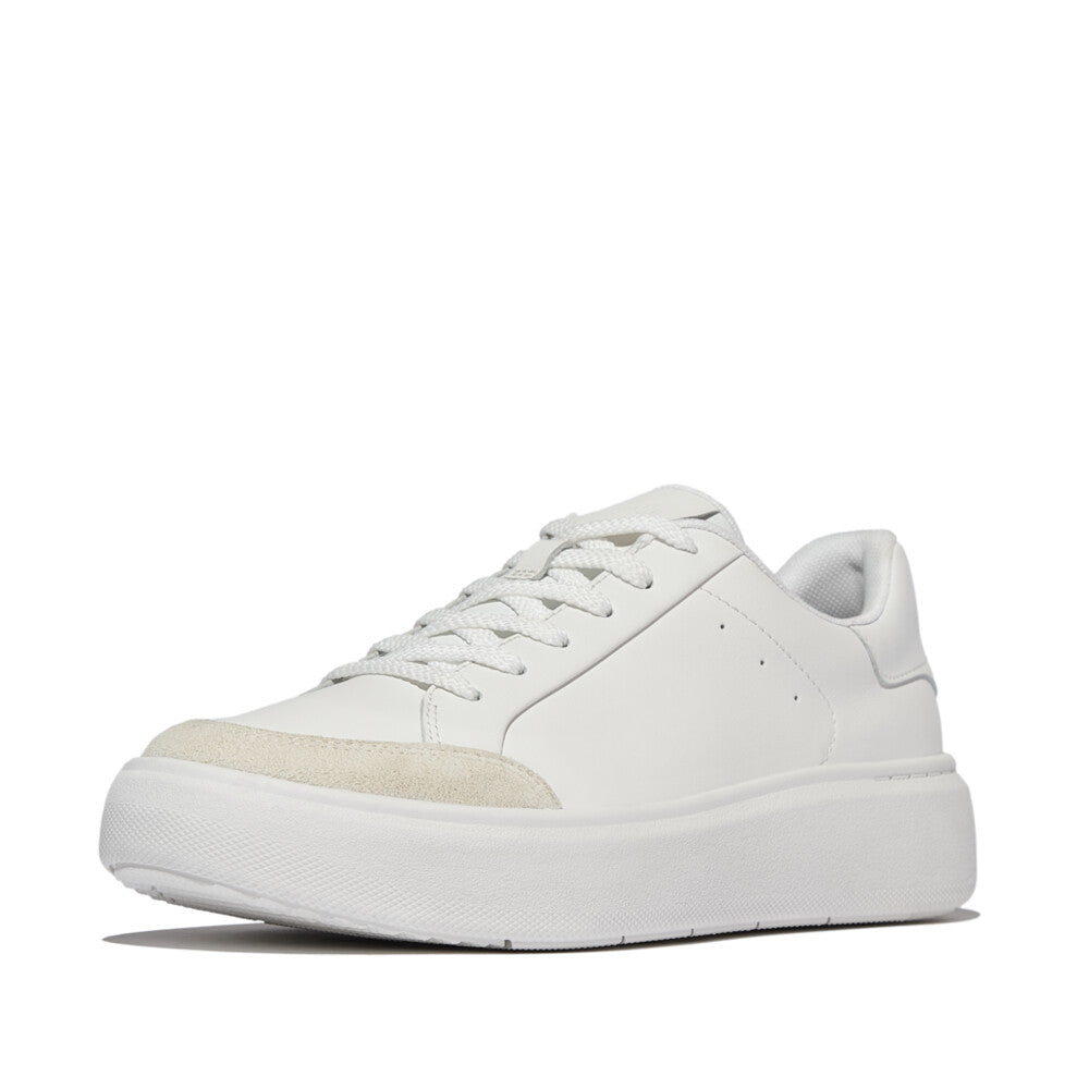 Fitflop RTG Leather Sneakers Urban White