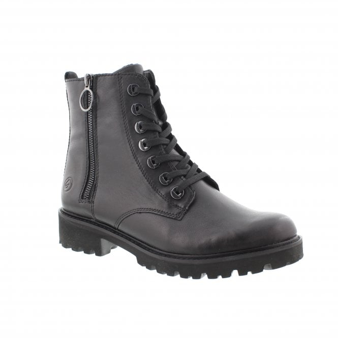 Remonte Women's Lace Up Boot with Zip D8656-00/-25