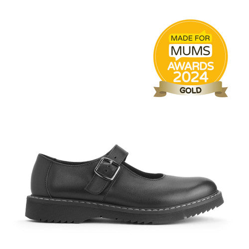 Start-rite Embrace Black Girls school shoe – Hopscotch Shoe Boutique