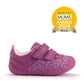 Start-rite Little Smile Shoes- Taupe & Berry
