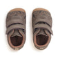 Start-Rite Roar Taupe Dino nubuck/leather rip-tape shoes