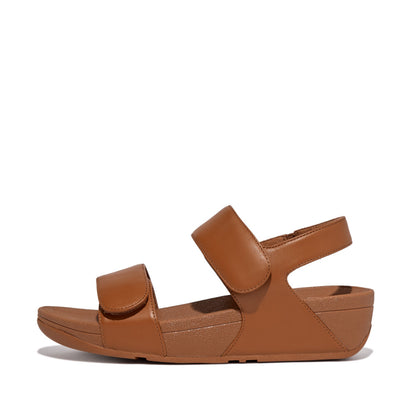 Fitflop Lulu Adjustable Leather Back-Strap Sandal