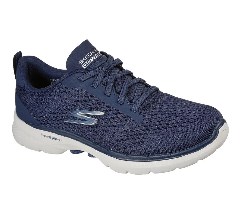 Skechers 124512/NVW Go Walk 6 Bold vision – Hopscotch Shoe Boutique