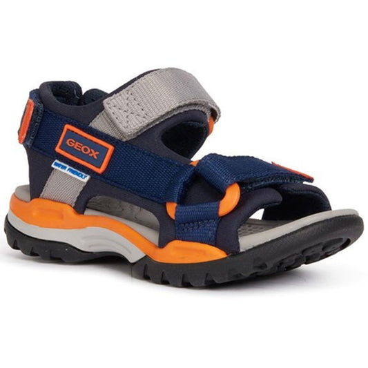 Geox J15ORA J Borealis Navy/Orange