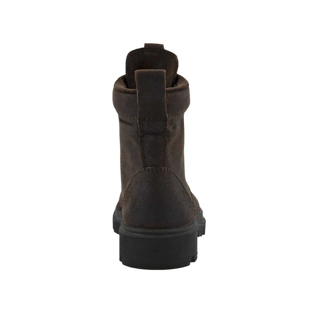 Ecco Grainer Waterproof Boot 214713 Black and Coffee waterproof boot