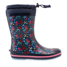 Start-Rite Big puddle Little puddle floral girls wellies